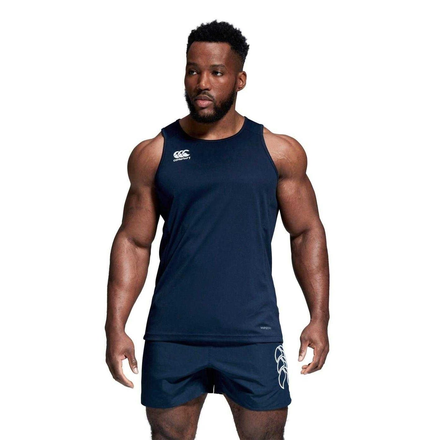 Navy - Lifestyle - Canterbury Mens Vapodri Vest Top