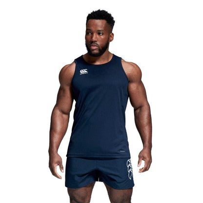 Navy - Lifestyle - Canterbury Mens Vapodri Vest Top
