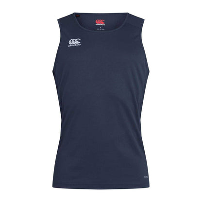 Navy - Front - Canterbury Mens Vapodri Vest Top