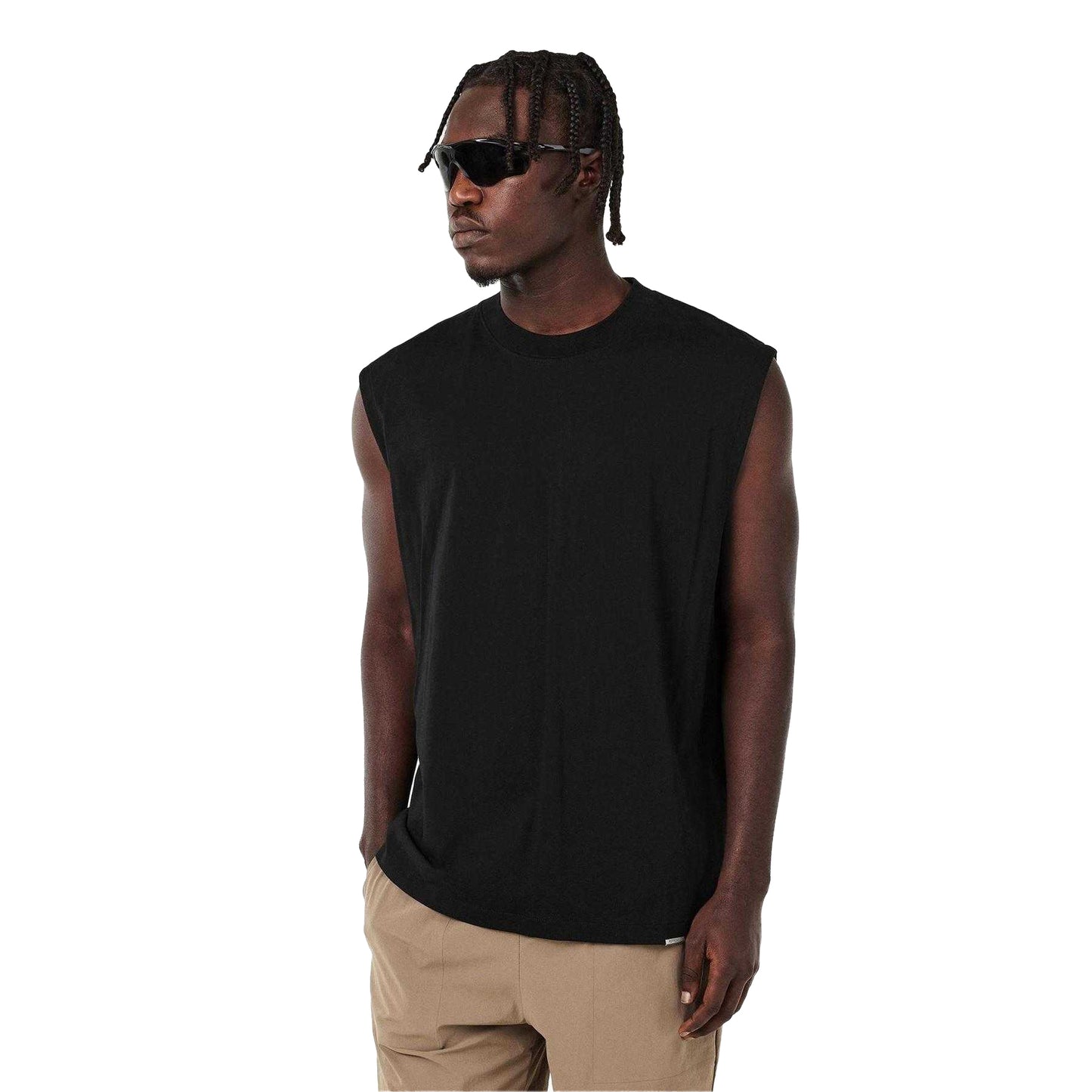 Black - Lifestyle - Represent Mens Modern Tank Top