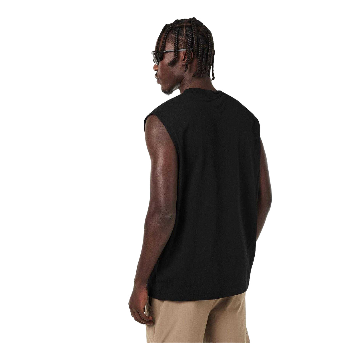 Black - Pack Shot - Represent Mens Modern Tank Top