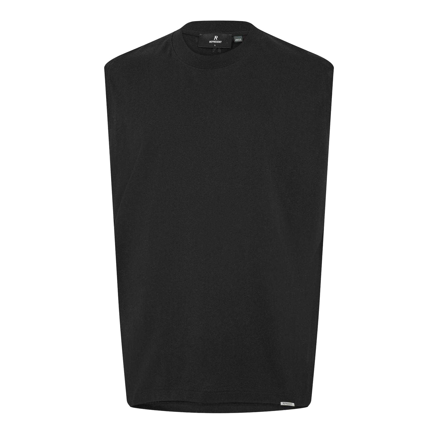 Black - Front - Represent Mens Modern Tank Top