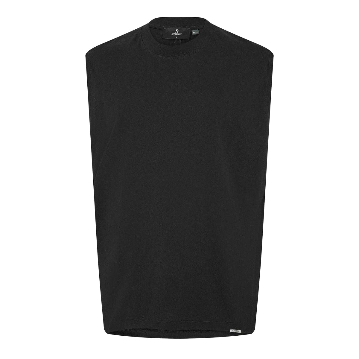 Black - Front - Represent Mens Modern Tank Top