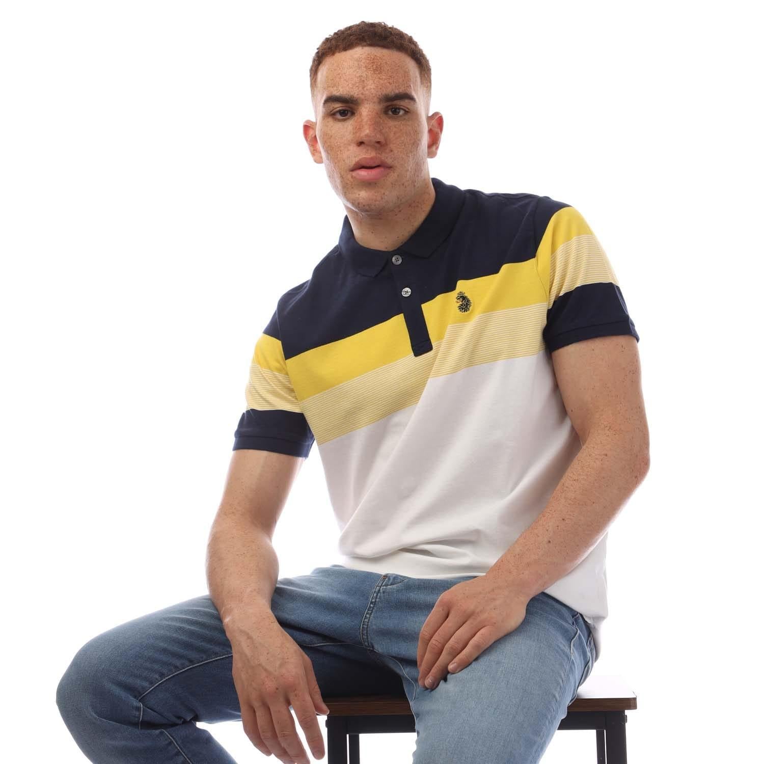 Multicoloured - Side - Luke 1977 Mens Shuffle Polo Shirt