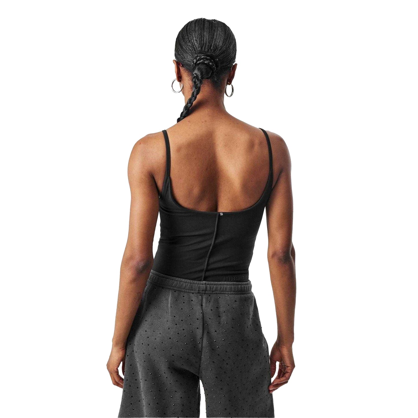 Jet Black - Lifestyle - Represent Womens-Ladies Crop Top