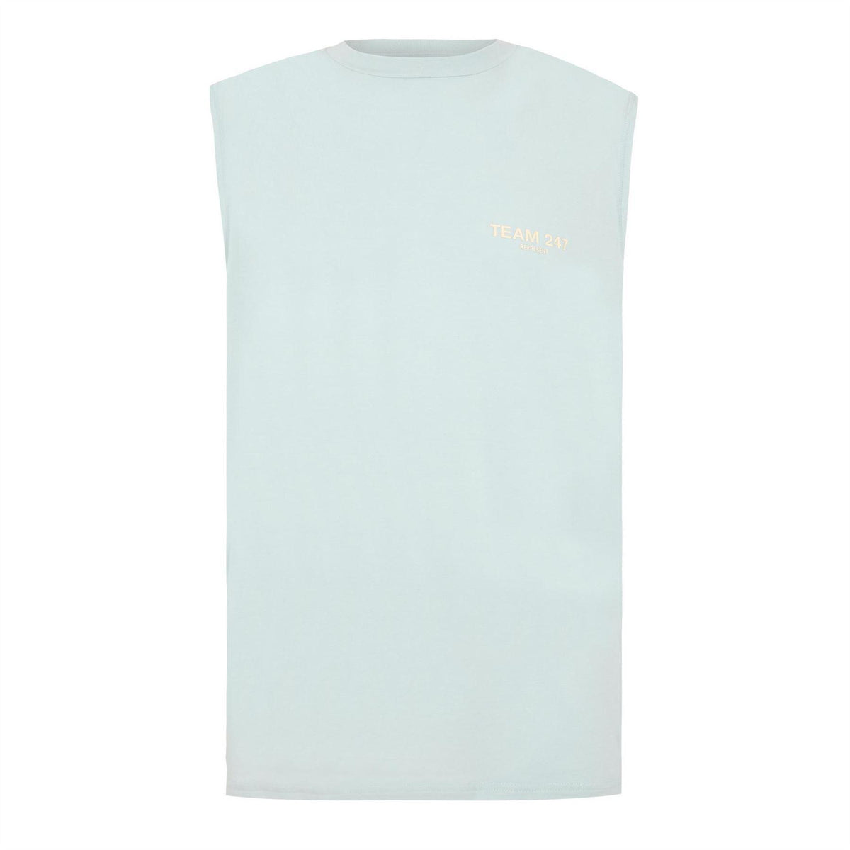 Glacier - Front - Represent Mens 247 Performance Sleeveless Gym Tank Top