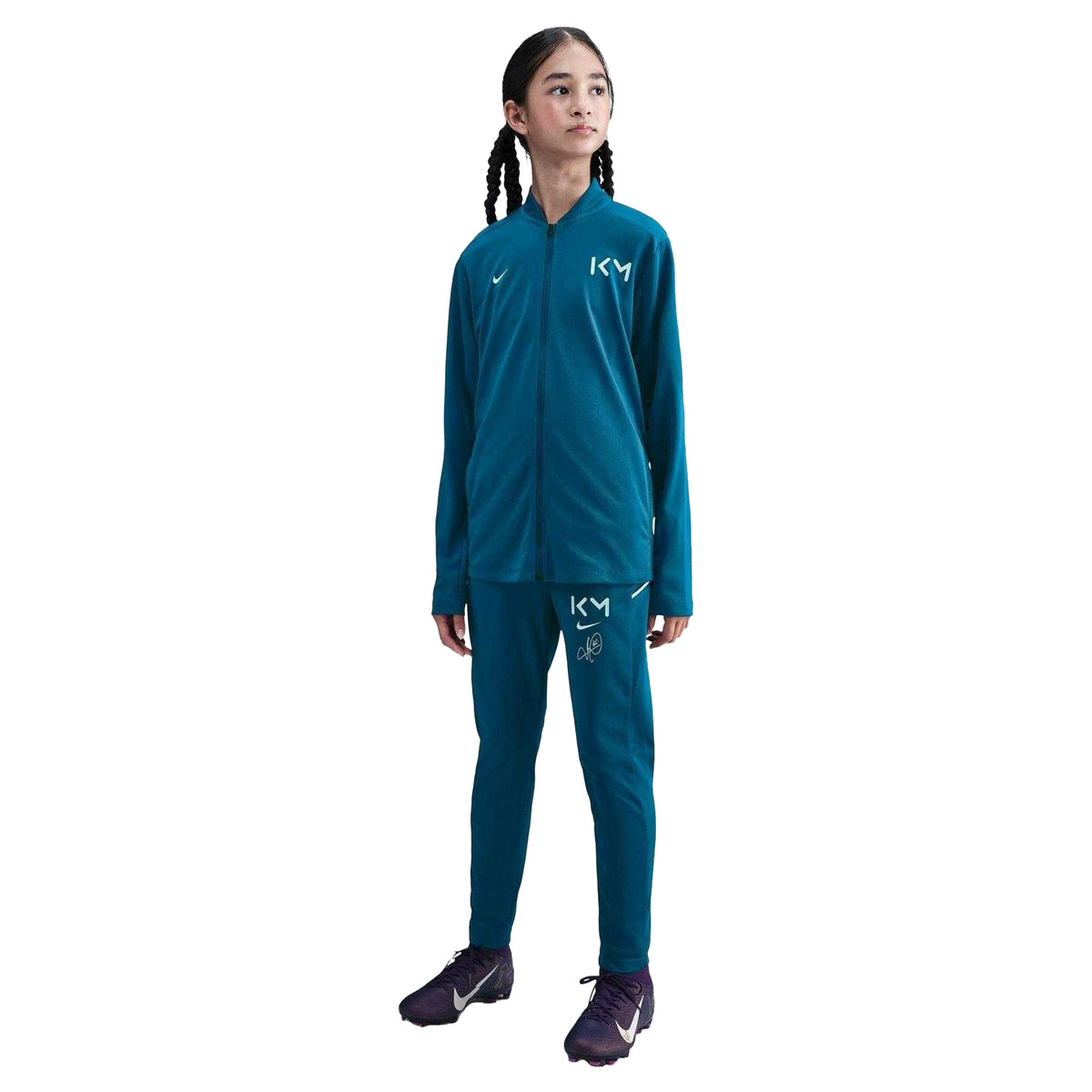 Green - Front - Nike Childrens-Kids Academy 25 Athletic Tracksuit Set