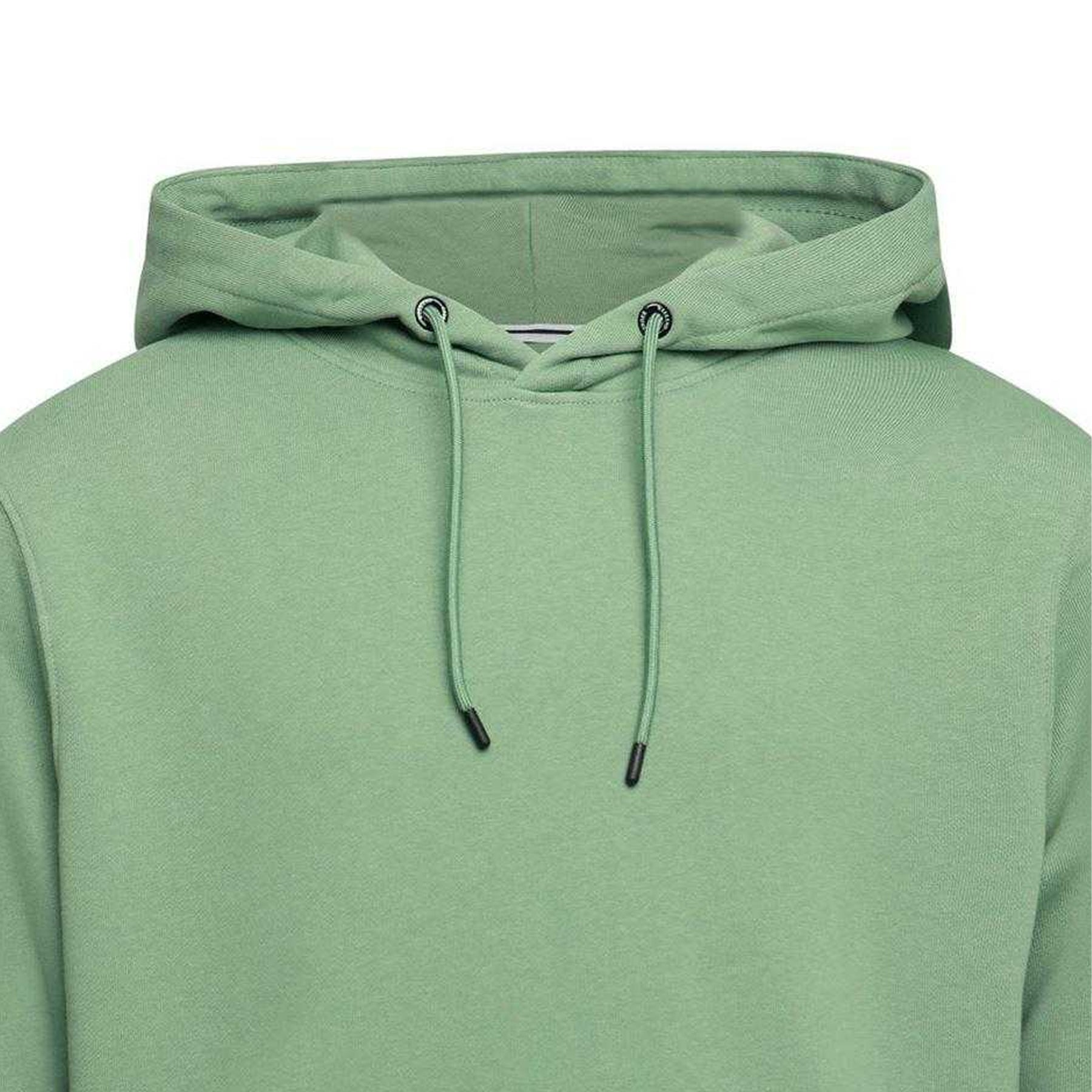 Mid Green - Side - Weekend Offender Mens Yensei Badge Drawstring Hoodie