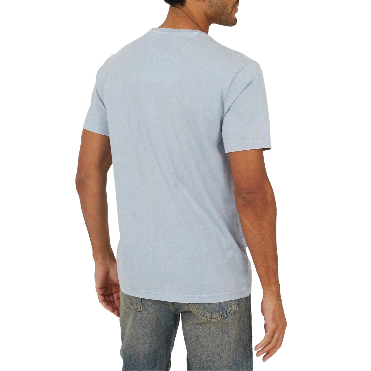 Steel - Back - Brave Soul Mens Cotton Jersey T-Shirt