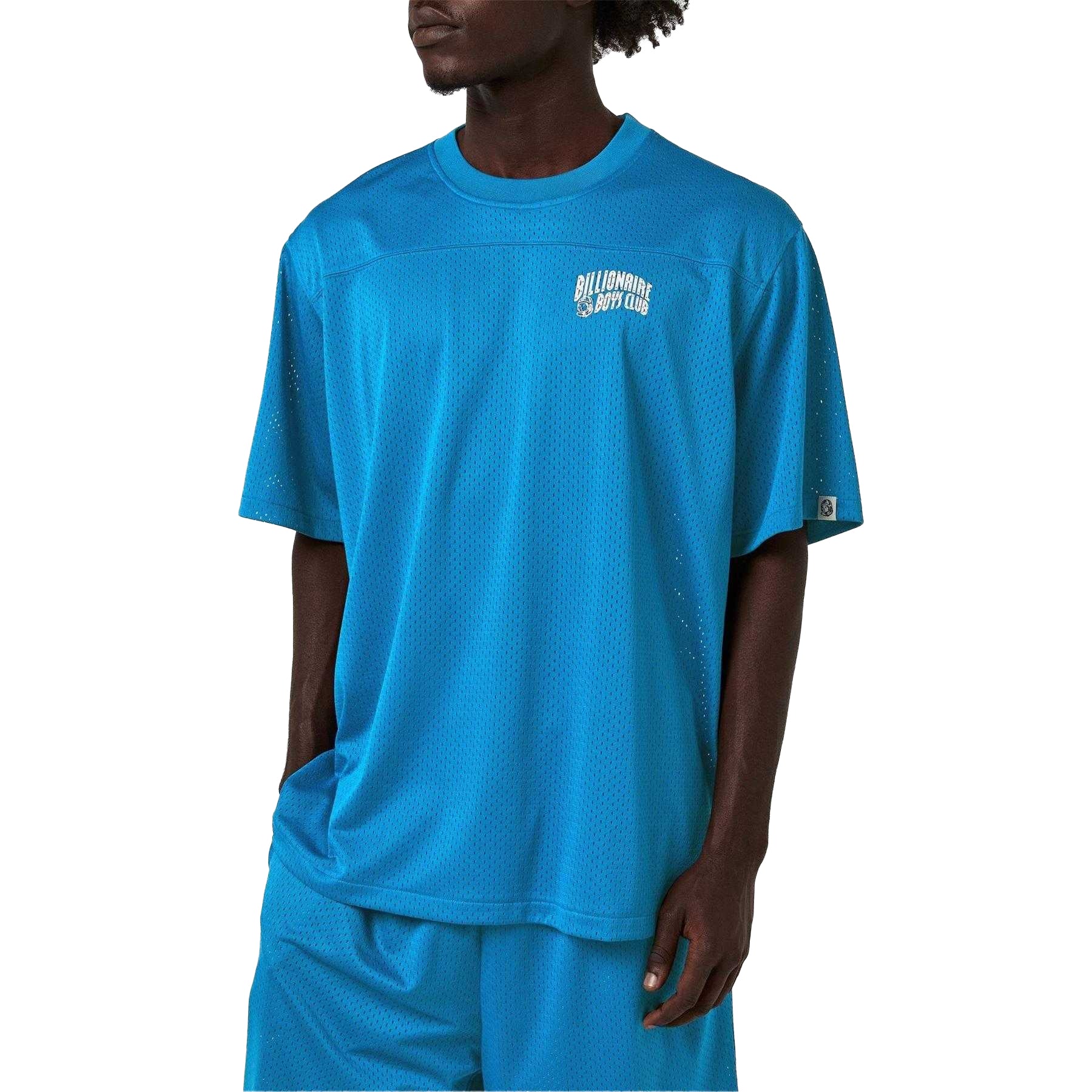 Aqua Blue - Lifestyle - Billionaire Boys Club Mens Logo Mesh T-Shirt