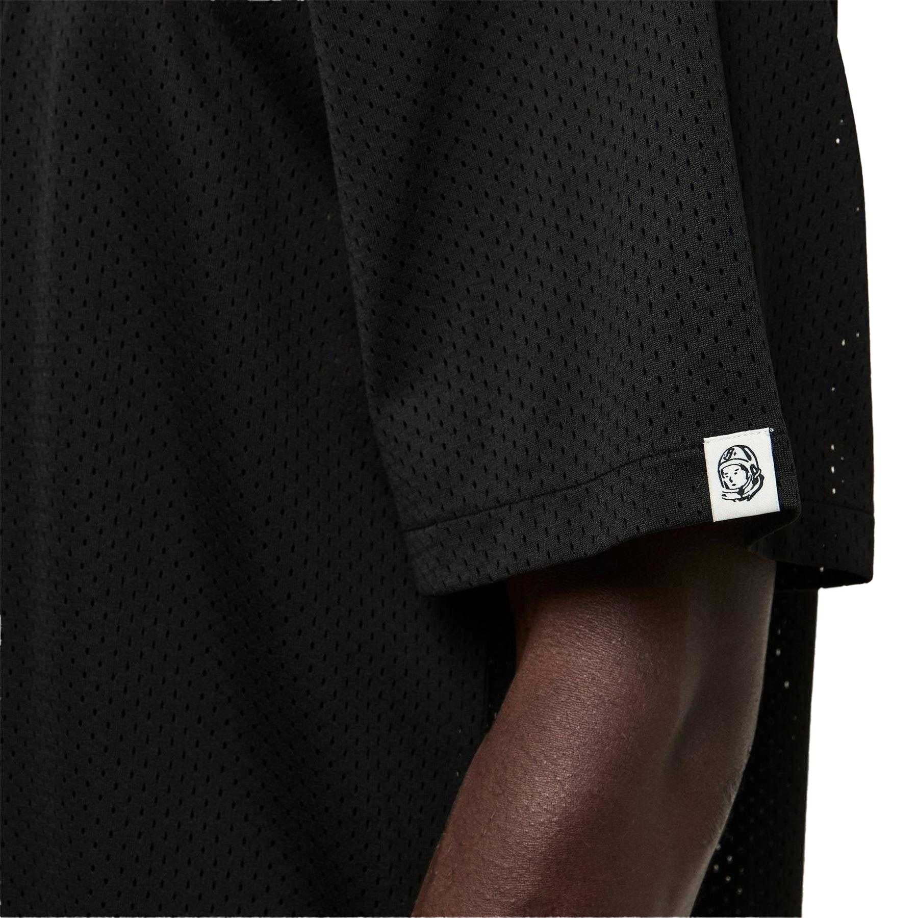 Black - Side - Billionaire Boys Club Mens Logo Mesh T-Shirt