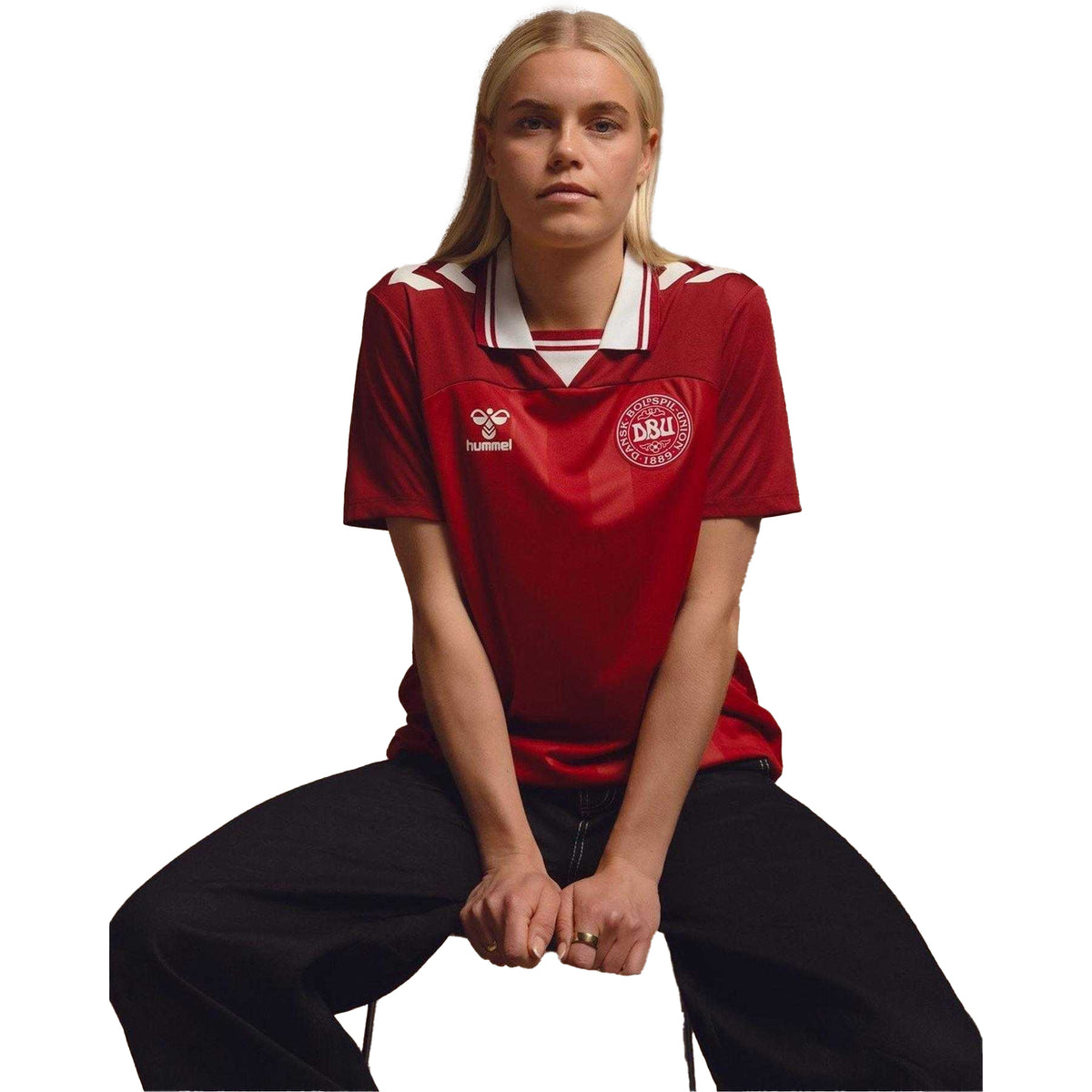 Red - Lifestyle - Hummel Womens-Ladies Denmark Home Shirt