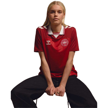 Red - Lifestyle - Hummel Womens-Ladies Denmark Home Shirt