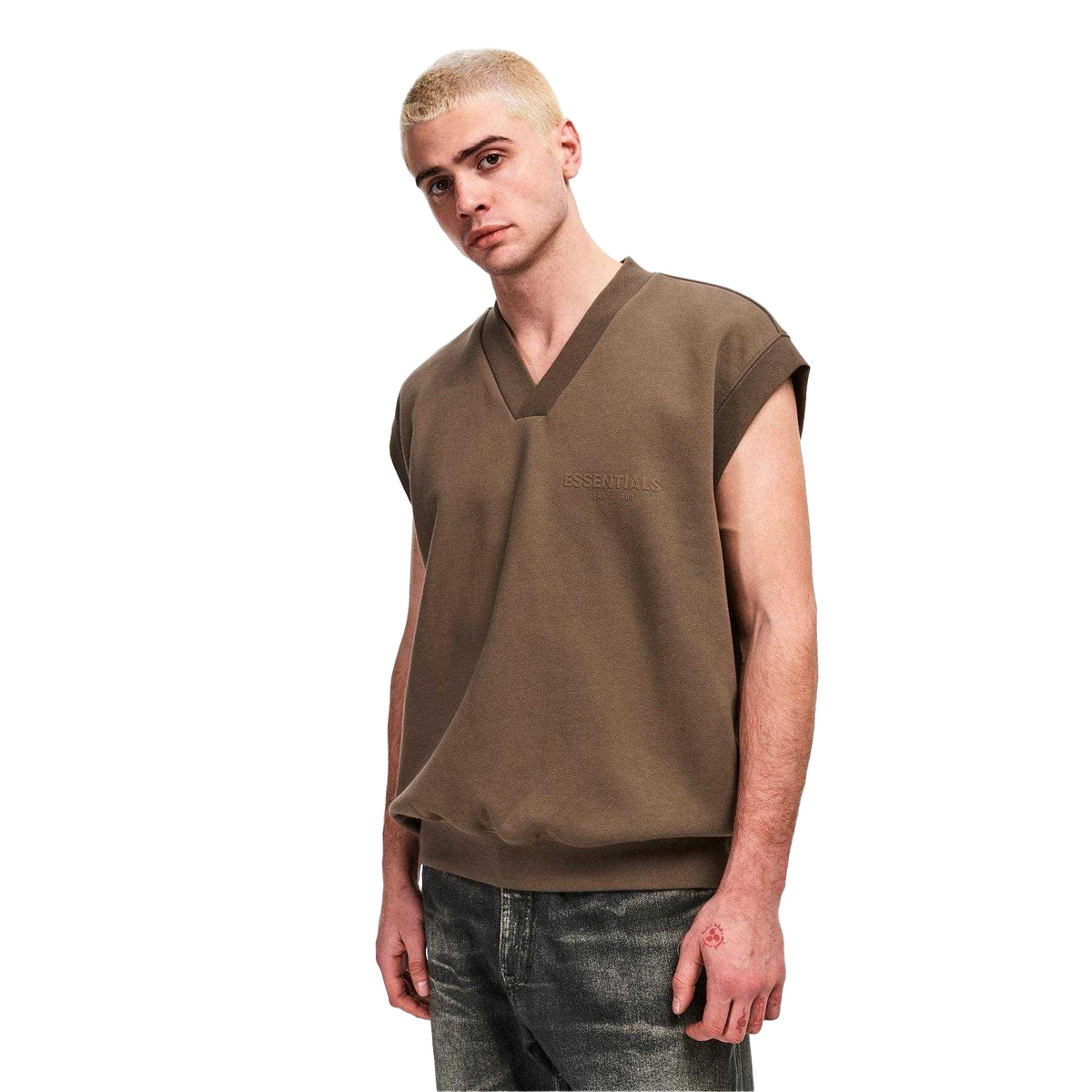 Wood - Lifestyle - Fear Of God Essentials Mens Knitted Sweater Vest