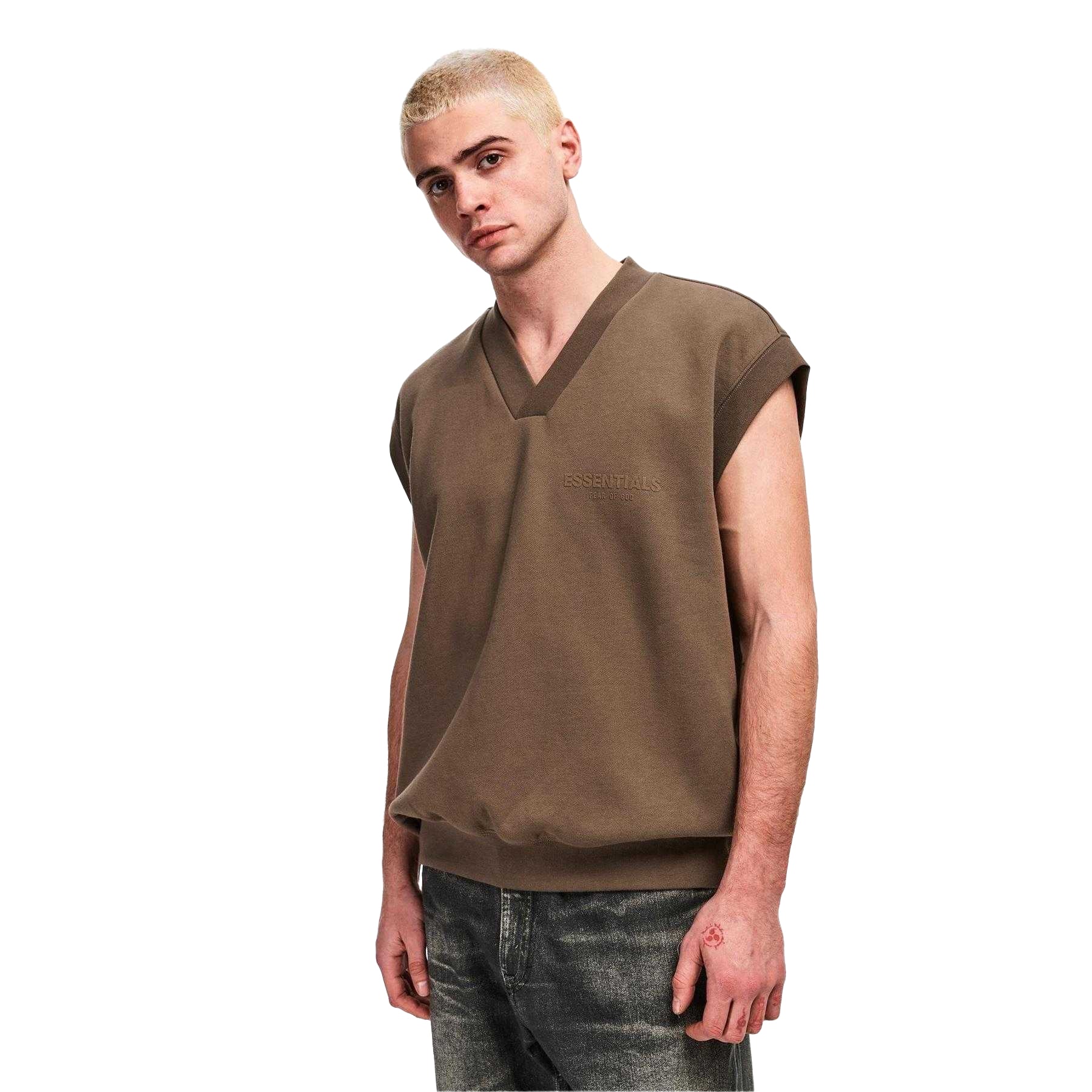 Wood - Lifestyle - Fear Of God Essentials Mens Knitted Sweater Vest