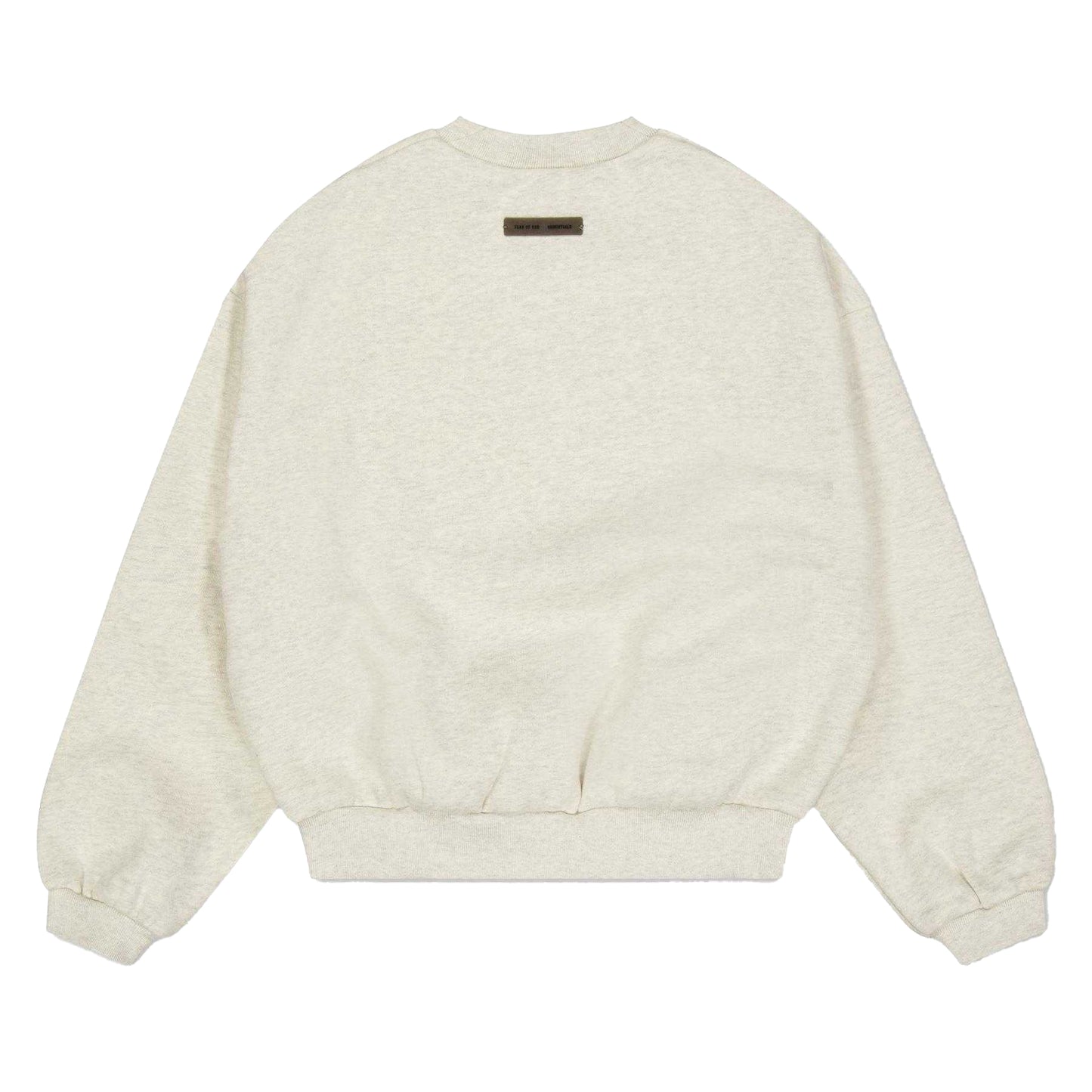 Oatmeal Heather - Back - Fear Of God Essentials Childrens-Kids Essentials Sweatshirt