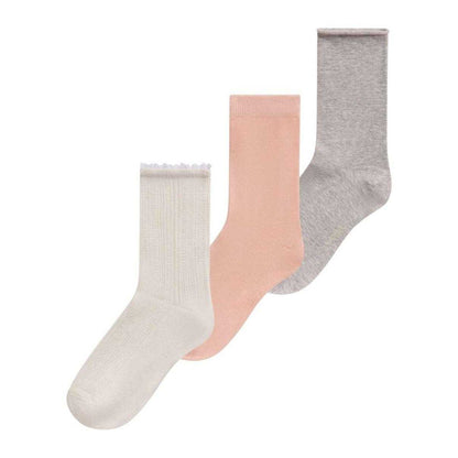 Marble-Primrose - Back - Skims Womens-Ladies Textured Socks (Pack of 3)