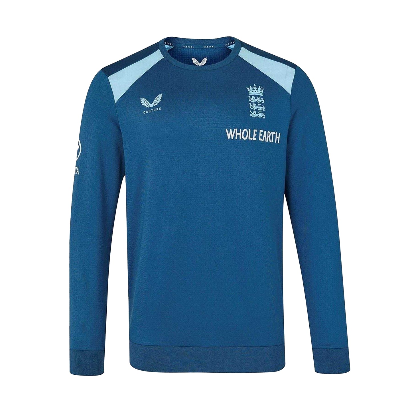 Ensign Blue - Front - Castore Mens 2026-2027 England Cricket Jumper