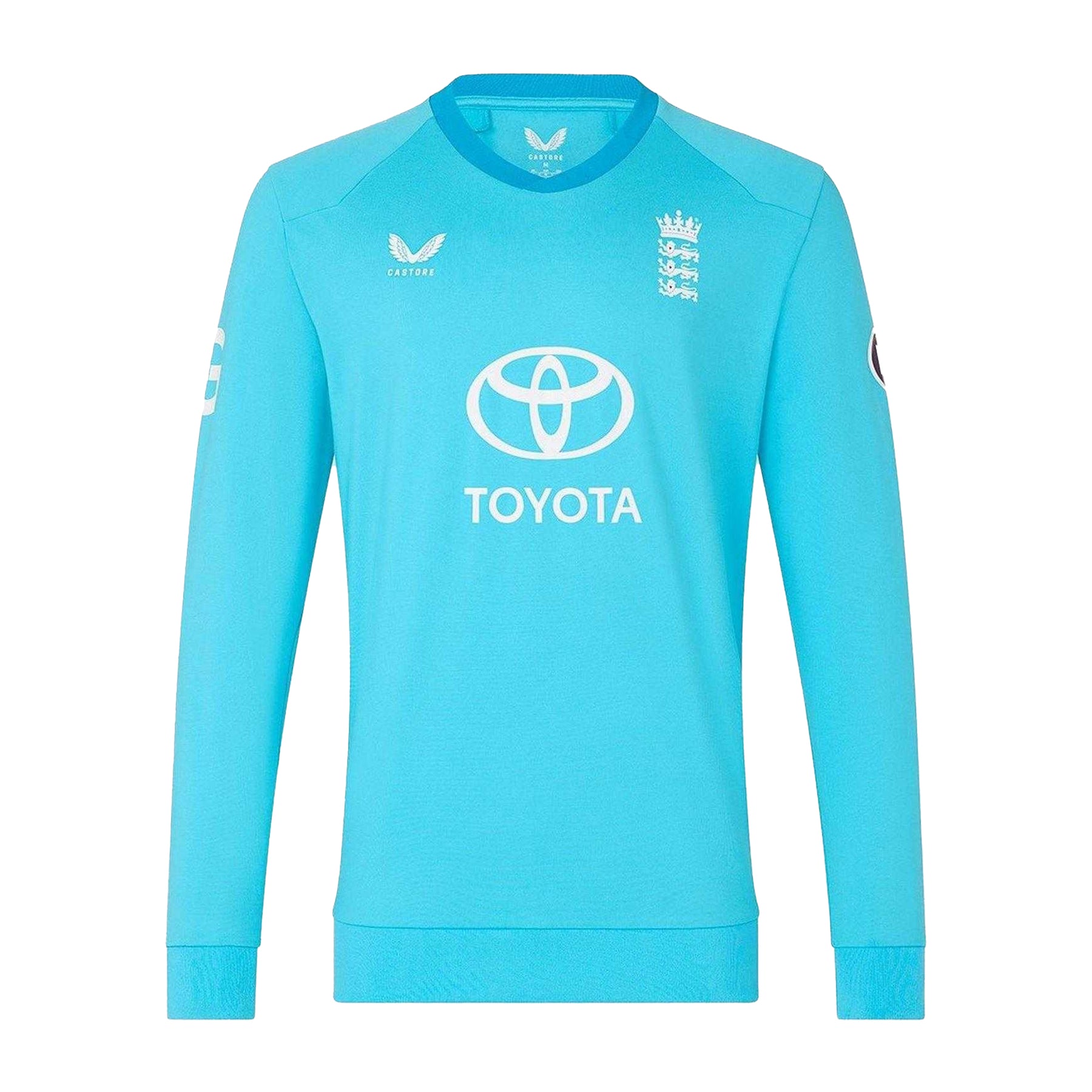 Air Blue - Front - Castore Mens 26-27 England Cricket Jumper