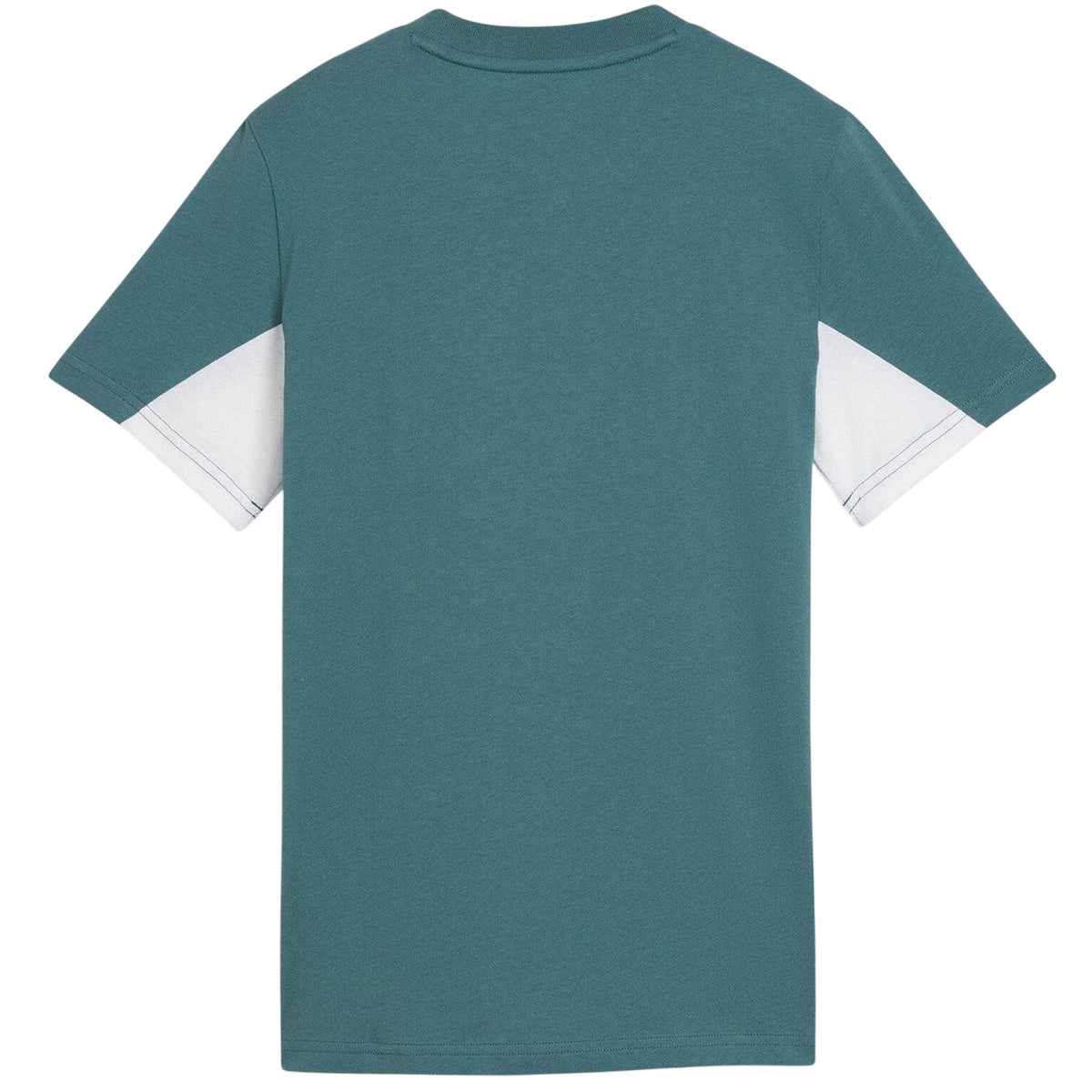 Emerald - Back - Puma Childrens-Kids Colour Block T-Shirt