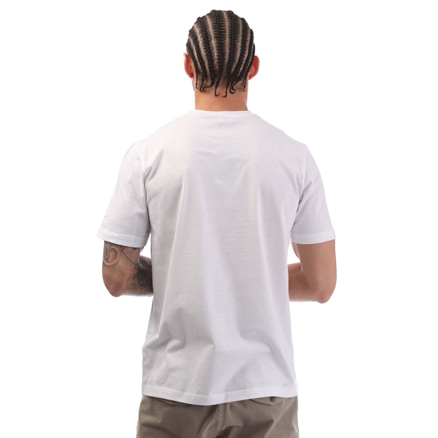 White - Back - Diesel Mens T-Just 16 T-Shirt