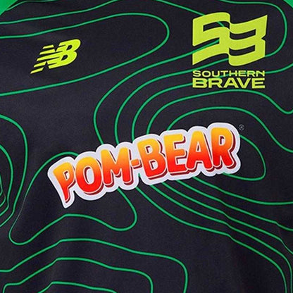 Green - Lifestyle - New Balance Mens Southern Brave Cricket Shirt