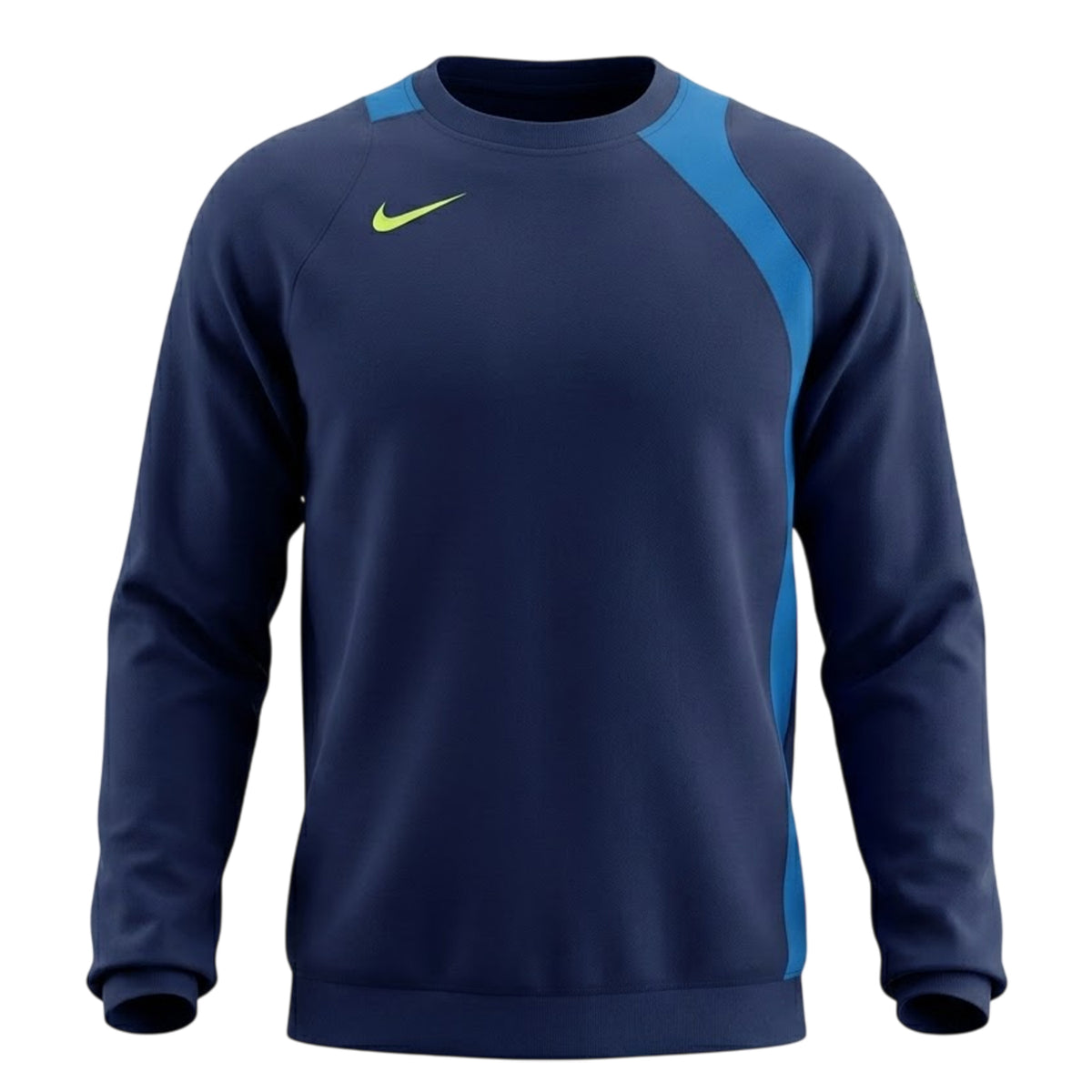 Midnight Navy - Front - Nike Mens T90 Sweatshirt