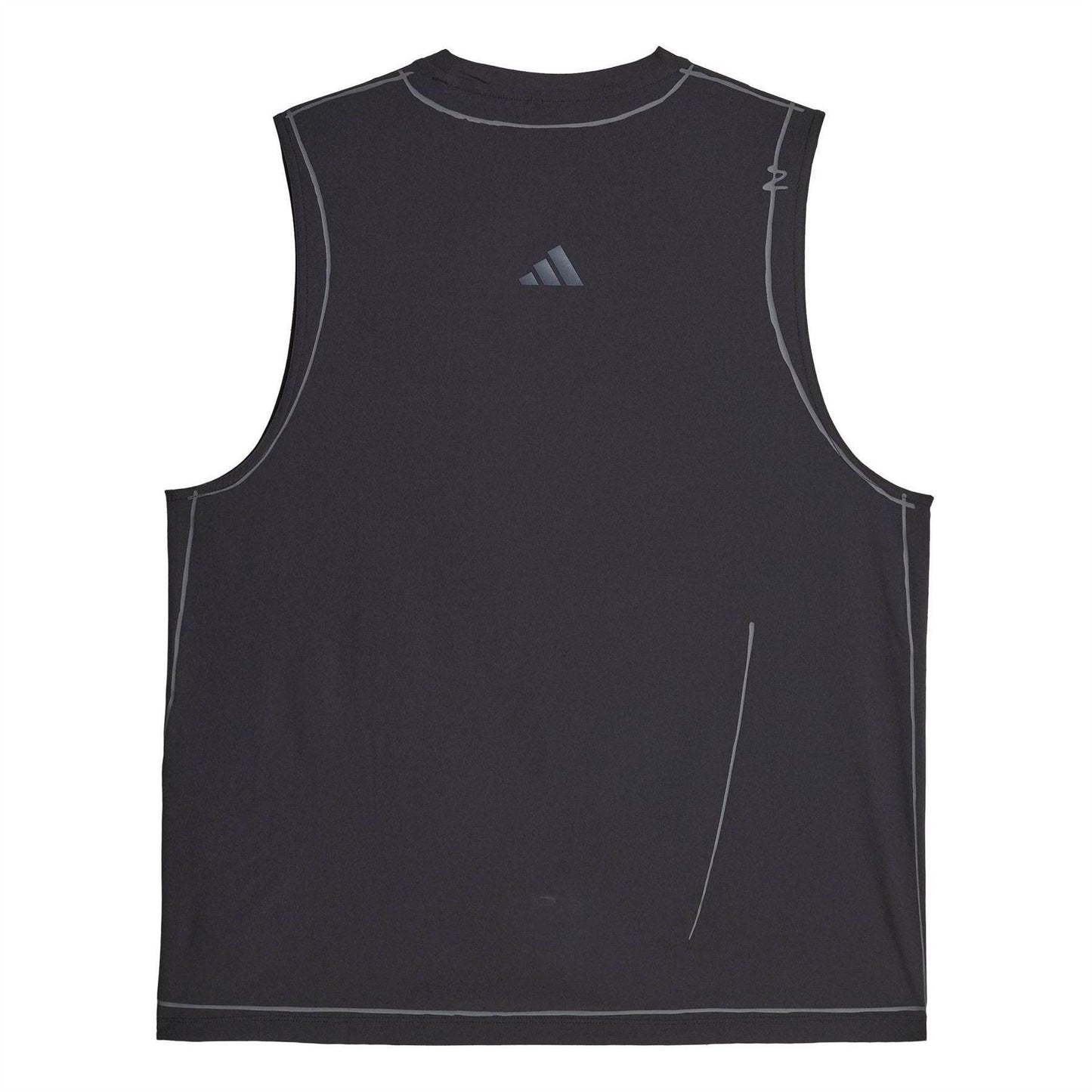 Core Black - Back - Adidas Mens Song For The Mute Sleeveless Tank Top