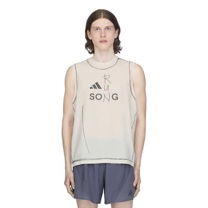 Chic Pure White - Lifestyle - Adidas Mens Song For The Mute Sleeveless Tank Top