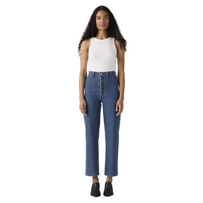 Valley Stone - Lifestyle - Levis Womens-Ladies Ribcage High Rise Wide Leg Jeans