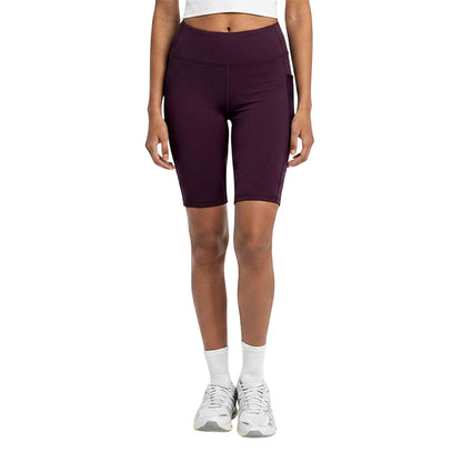 Plum Perfect - Side - Newline Womens-Ladies Tight Cycling Shorts
