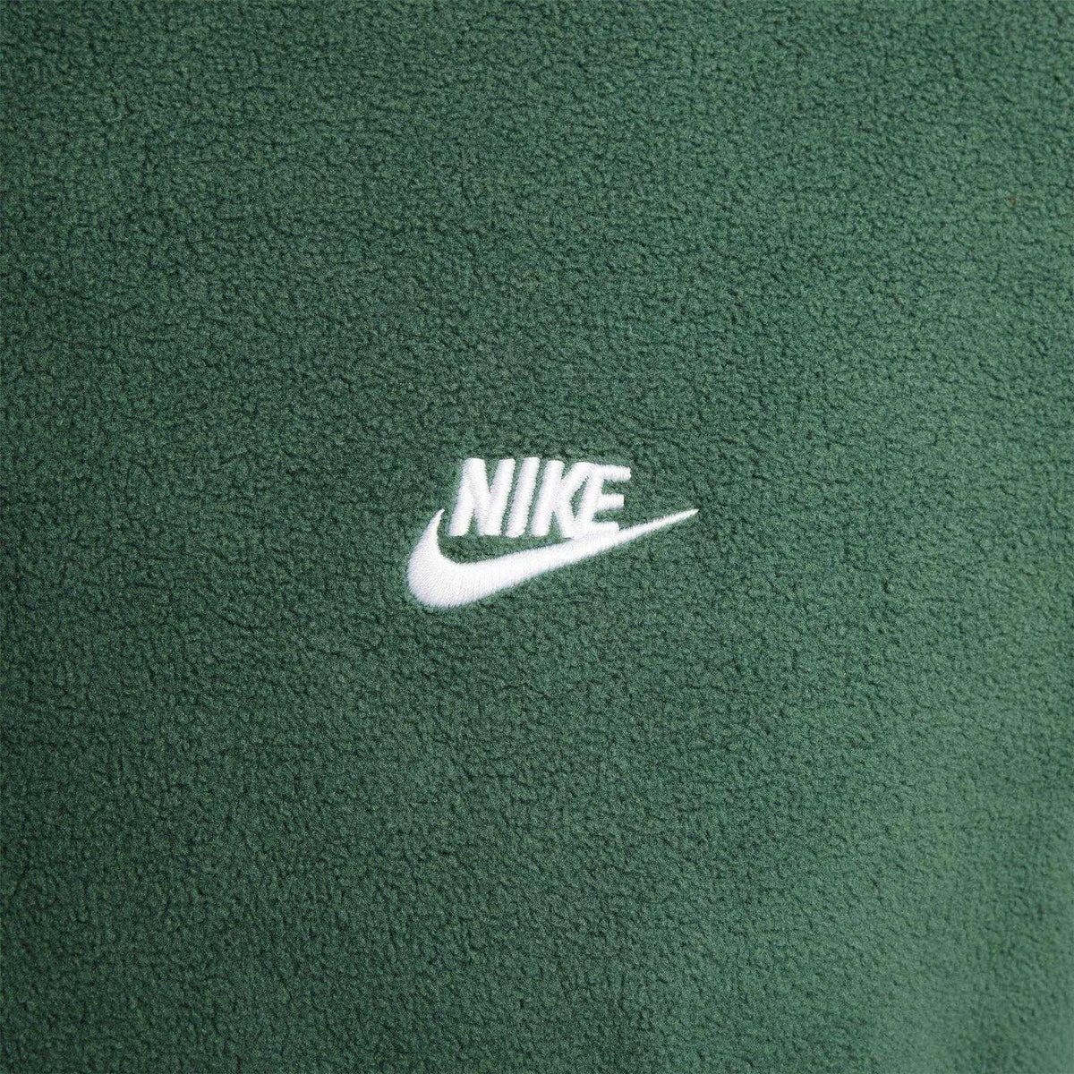 Fir-White - Side - Nike Mens Embroidered Logo Hoodie