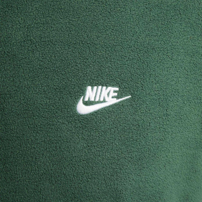 Fir-White - Side - Nike Mens Embroidered Logo Hoodie