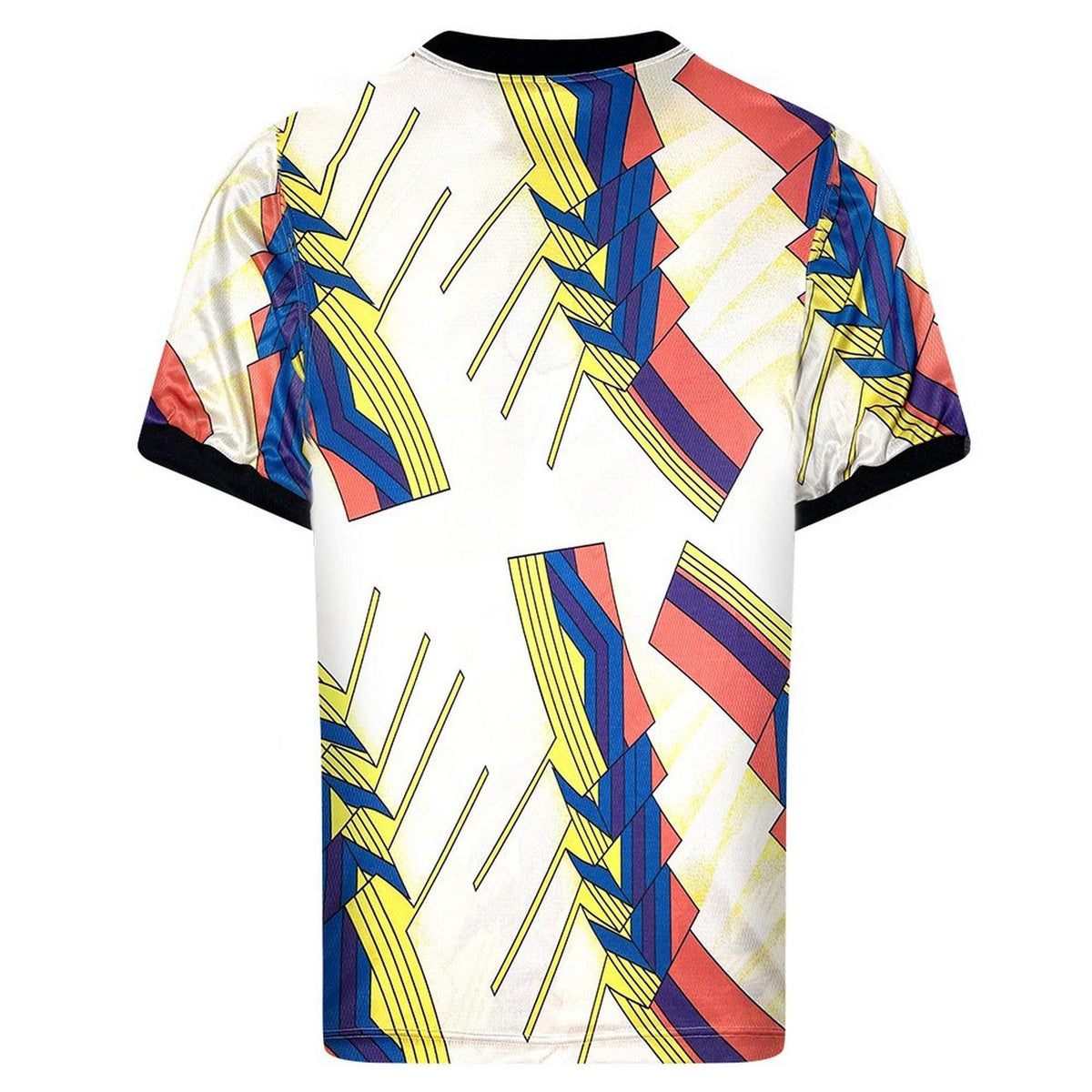 White-Blue - Back - Score Draw Unisex Adult 1994 Scotland Goalkeeper Kit