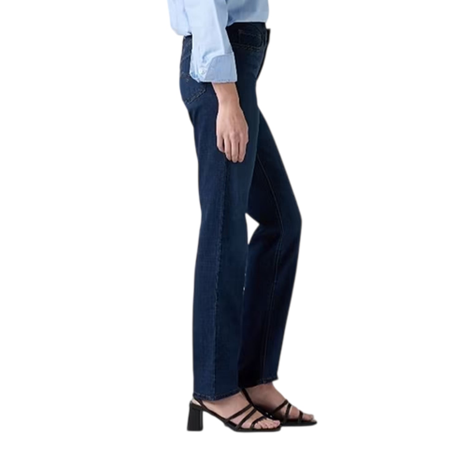 Cobalt Haze - Side - Levis Womens-Ladies 312 Slim Shaping Jeans