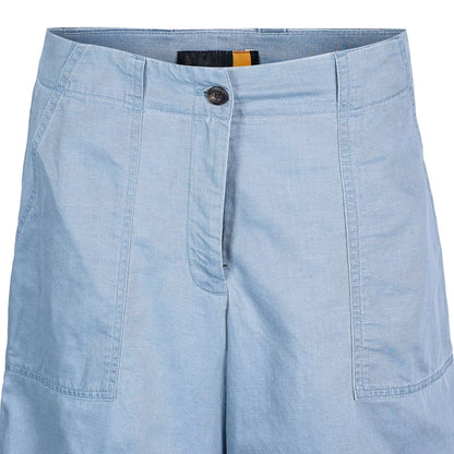 Citadel Blue - Side - Timberland Womens-Ladies Citadel Linen Shorts