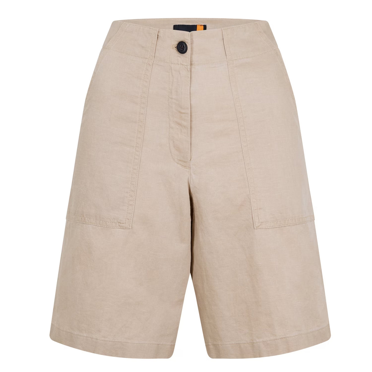 Safari - Front - Timberland Womens-Ladies Citadel Linen Shorts