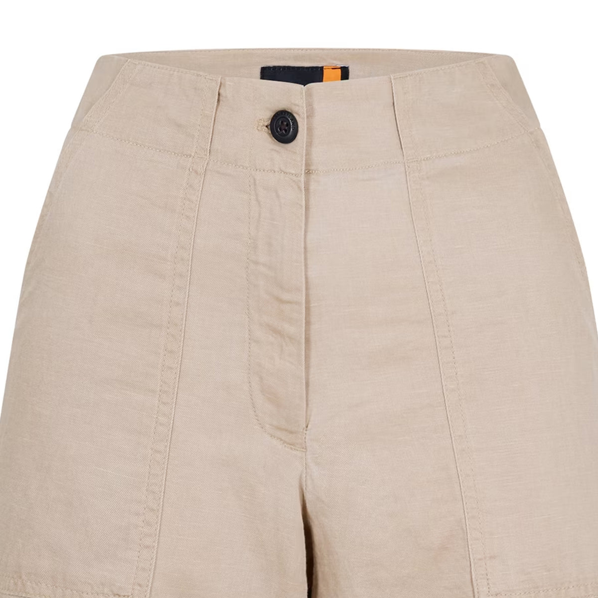 Safari - Side - Timberland Womens-Ladies Citadel Linen Shorts
