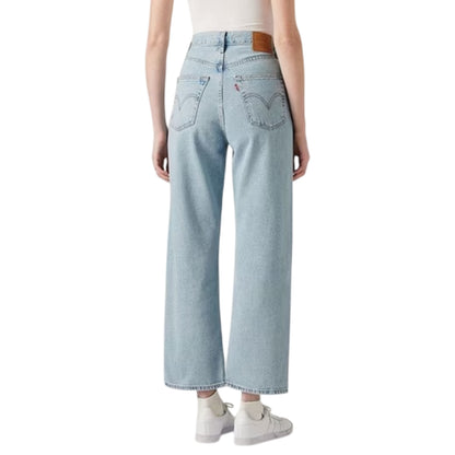 Middle Road - Back - Levis Womens-Ladies Ribcage High Rise Straight Jeans
