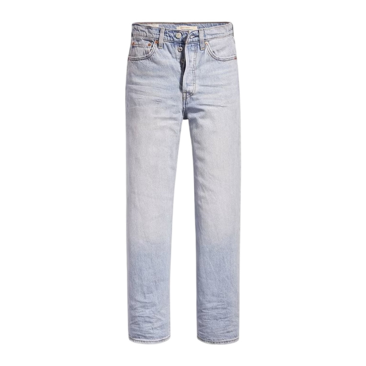 Middle Road - Front - Levis Womens-Ladies Ribcage High Rise Straight Jeans