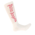White-Pink - Back - Palm Angels Unisex Adult Classic Logo Socks
