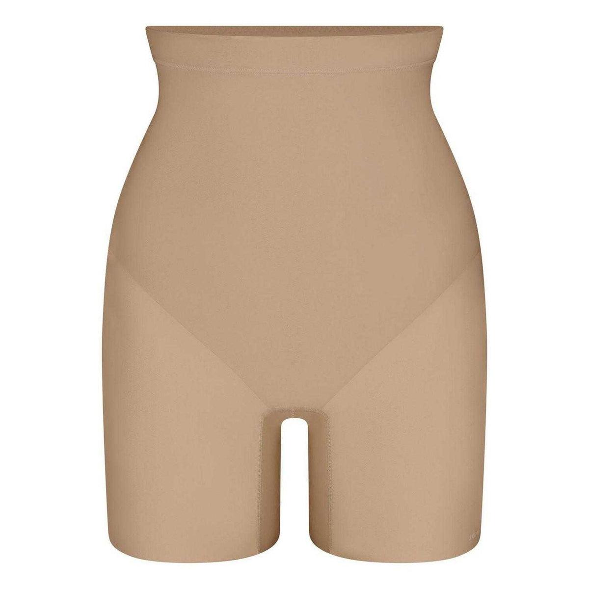 Clay - Front - Skims Womens-Ladies Control Mid Rise Shapewear Shorts
