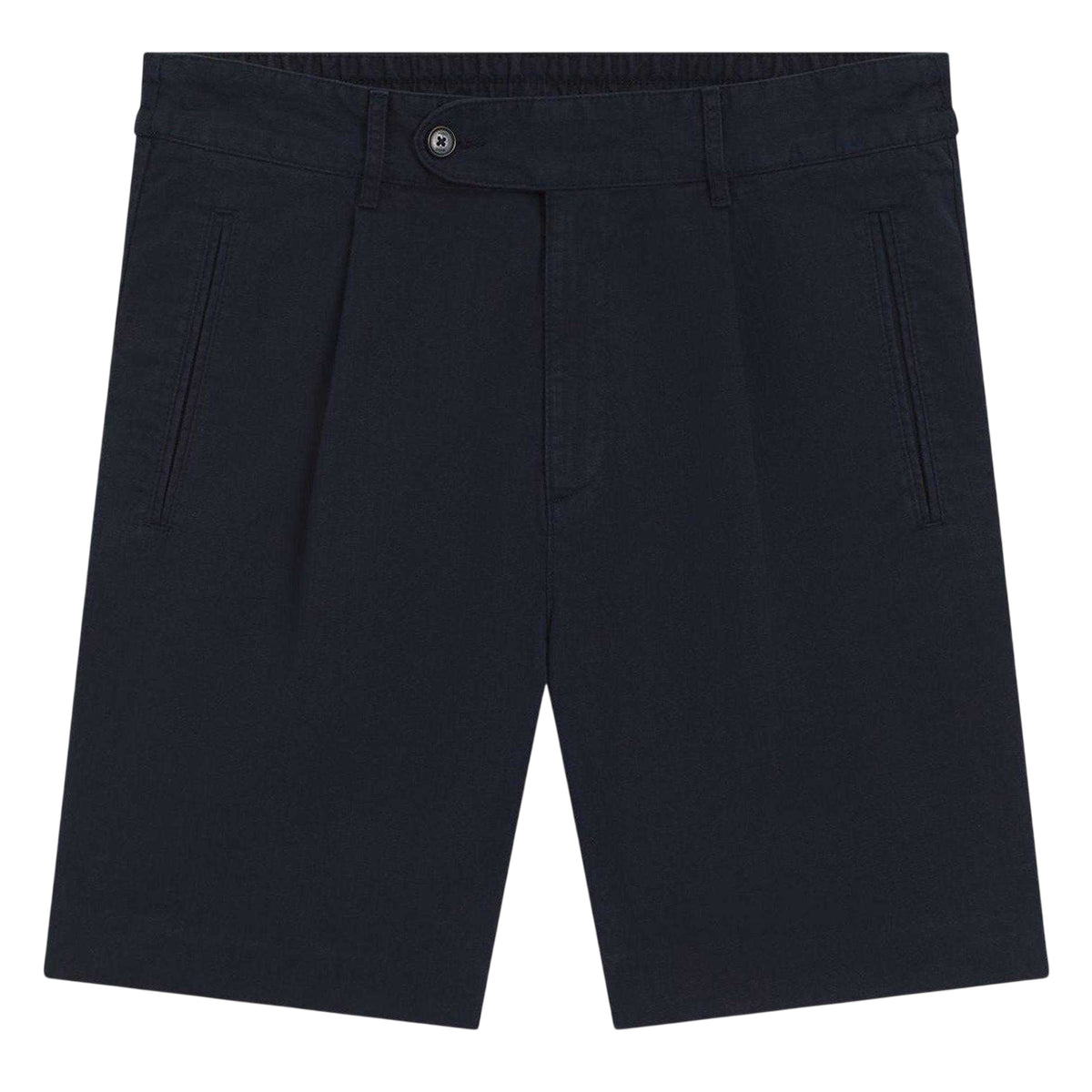 Dark Blue - Front - Hugo Mens Tailored Chino Shorts