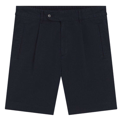 Dark Blue - Front - Hugo Mens Tailored Chino Shorts