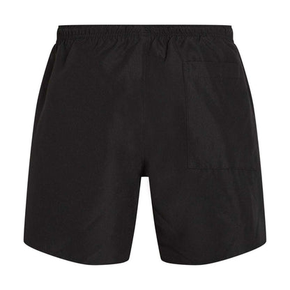 Black - Back - Calvin Klein Boys Logo Swim Shorts