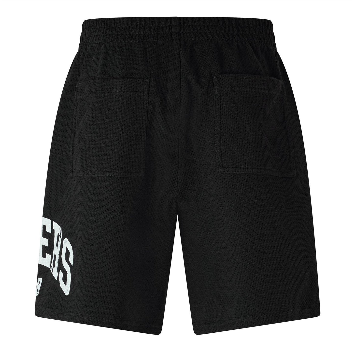 Jet Black - Back - Represent Mens Owners Club Mesh Shorts