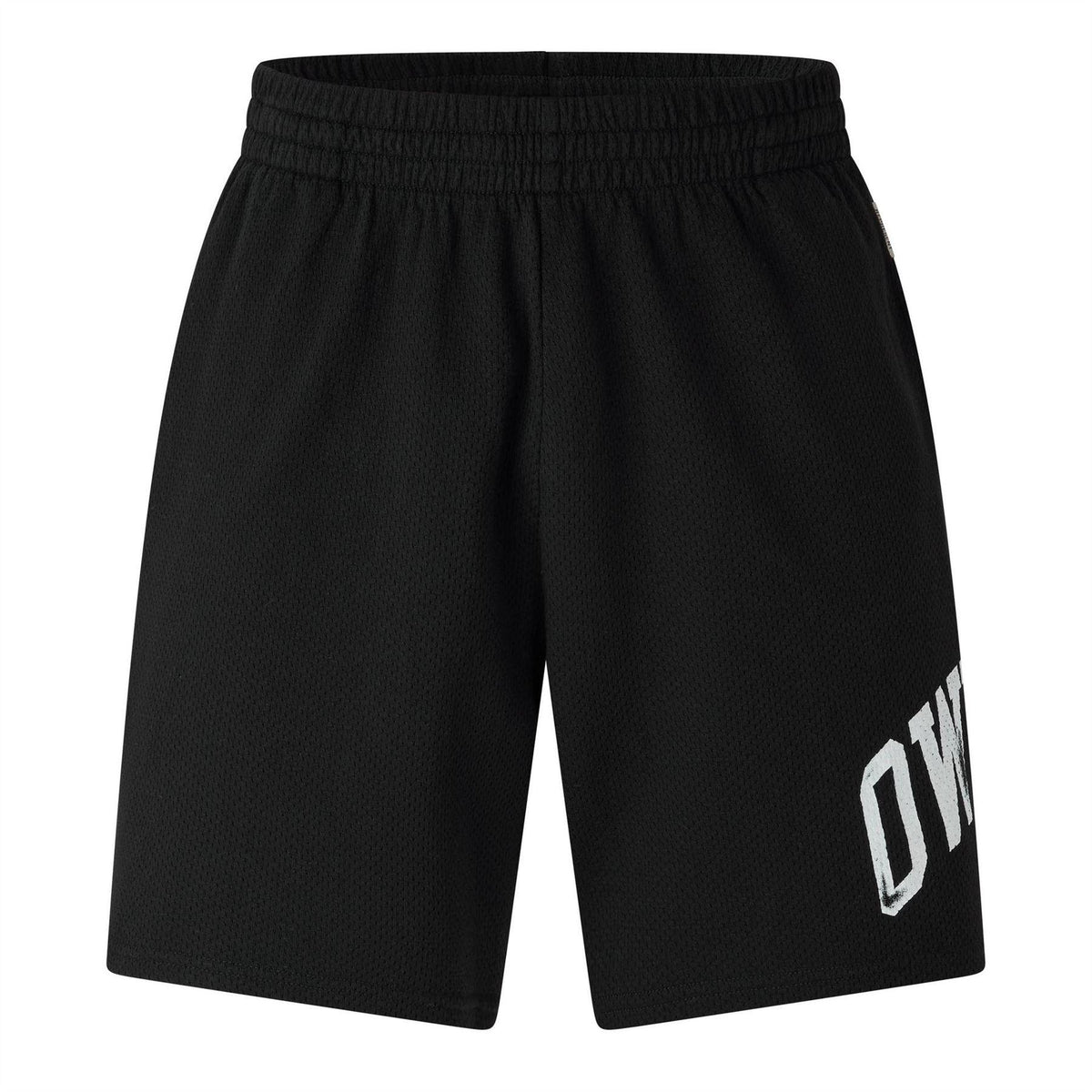 Jet Black - Front - Represent Mens Owners Club Mesh Shorts