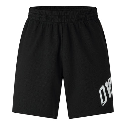 Jet Black - Front - Represent Mens Owners Club Mesh Shorts