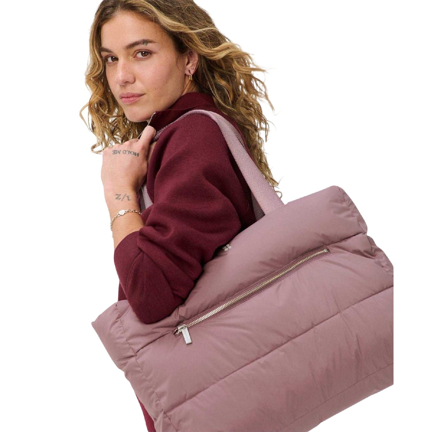 Berry Purple - Side - Sweaty Betty Womens-Ladies 20L Tote Bag