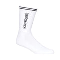 White-Black - Back - Crosshatch Mens Peppy Sports Socks (Pack of 3)